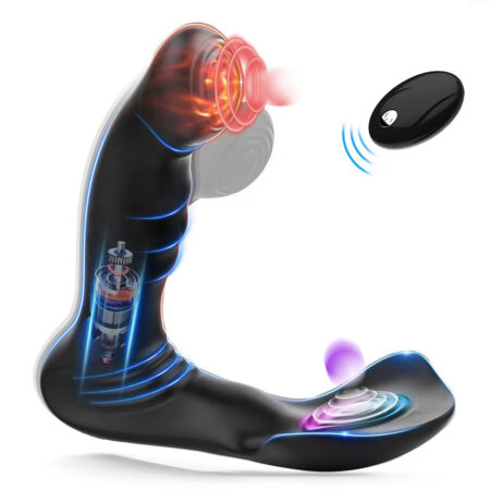 RoxyPleasure Remote Control Anal Vibrator Butt Plug Prostate Massager Stimulor RPVBP05